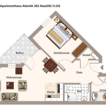 Apartmenthaus Atlantik Apartmenthaus Atlantik 302 Kuhlungsborn Bagian luar foto